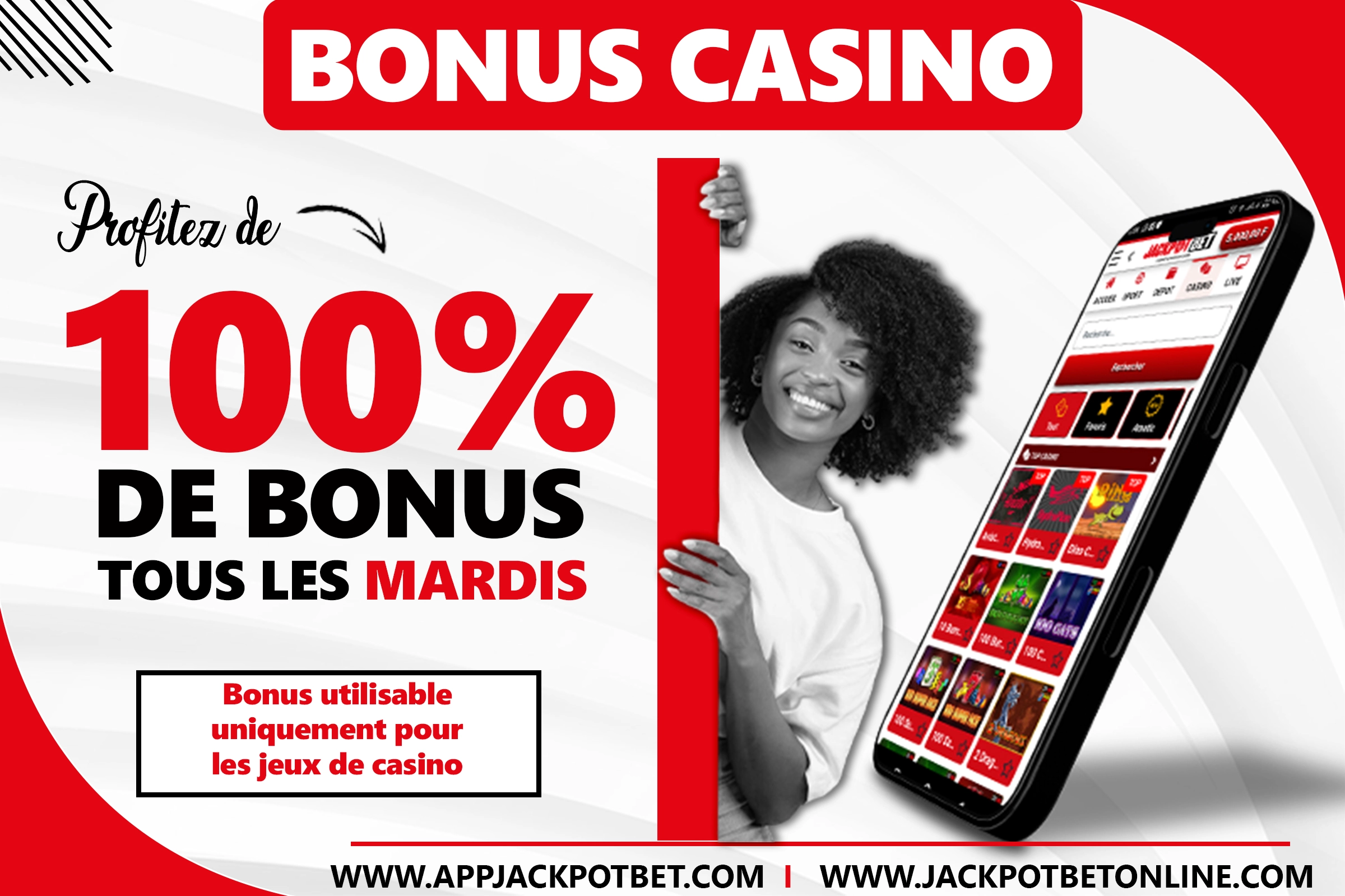 Conditions Générales d'Utilisation du Bonus Casino